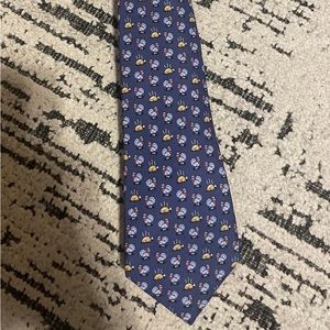 Vineyard Vines Turkey Print BOYS Silk Neck Tie One Size